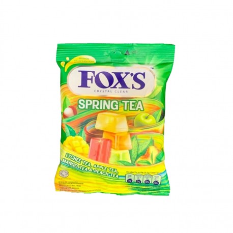 آبنبات فاکس با طعم انبه چای و سیب چای 125 گرم FOX`S